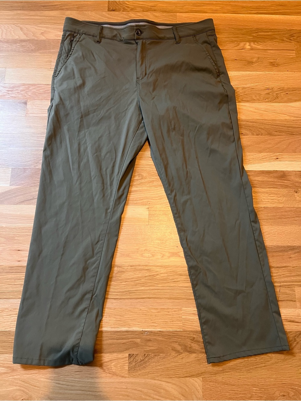 Weatherproof Men's Olive Chino Pants